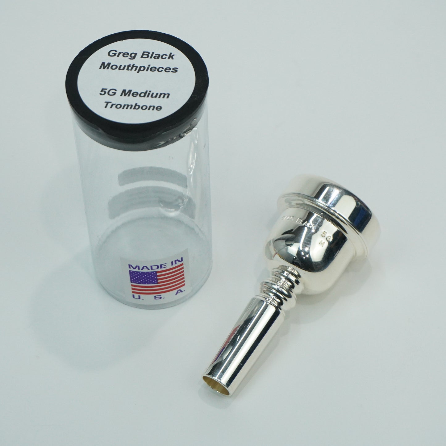 Greg Black 5G Medium SP テナートロンボーンマウスピース(太管)