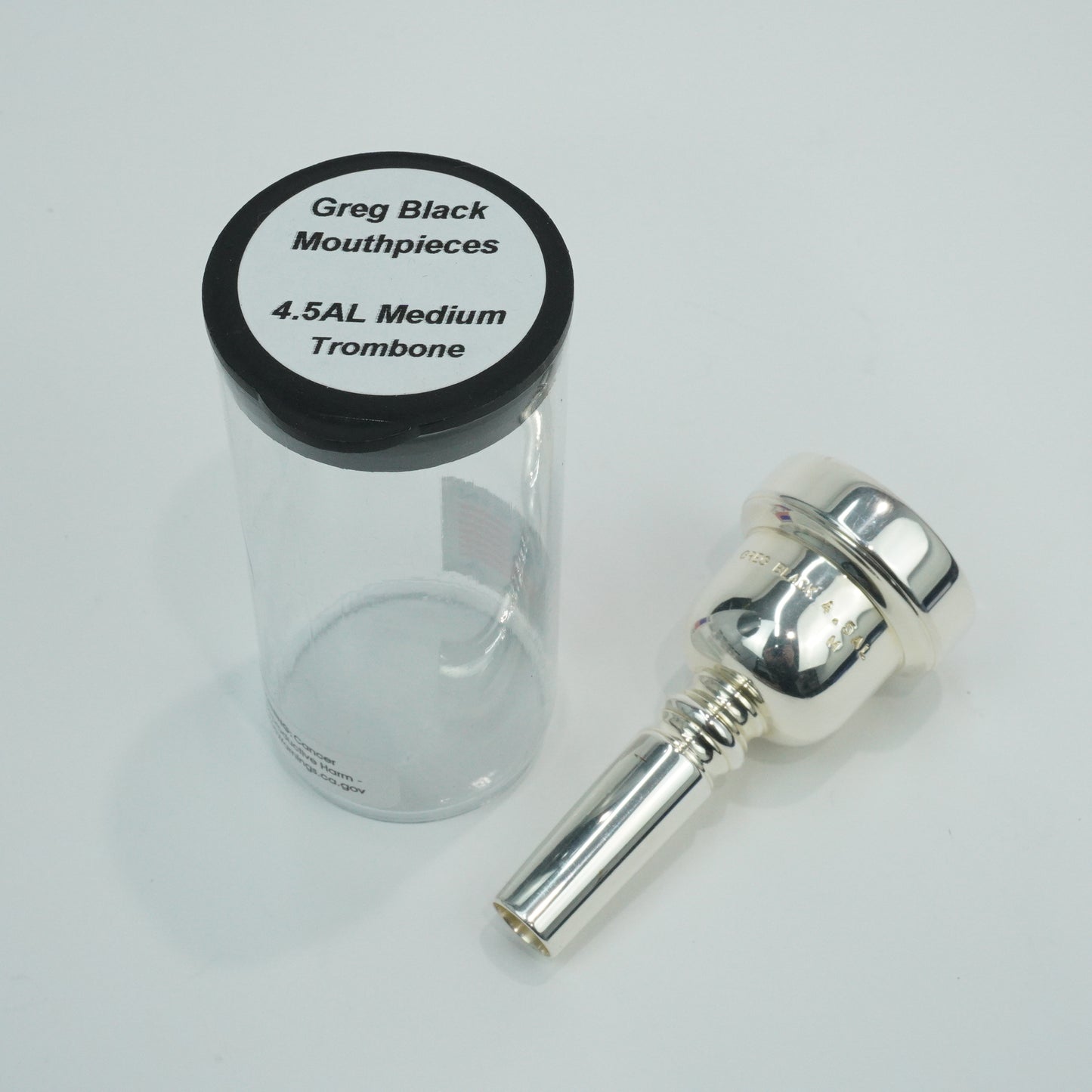 Greg Black 4.5AL Medium SP テナートロンボーンマウスピース(太管)