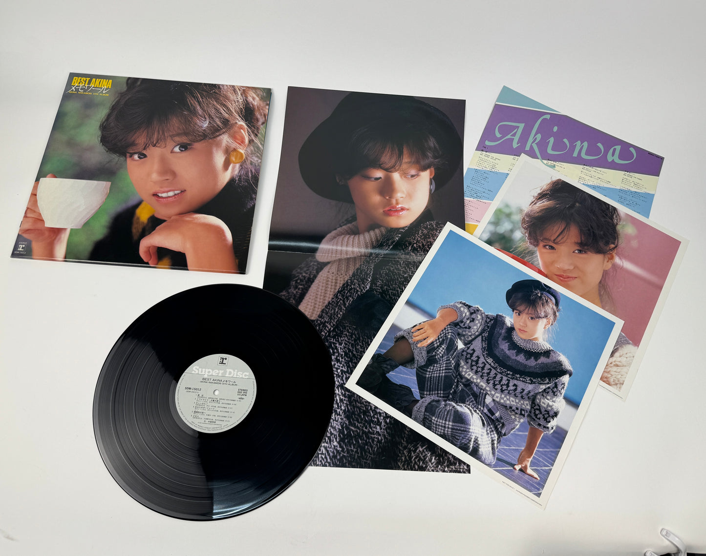 【LP】中森明菜 / BEST AKINA メモワール