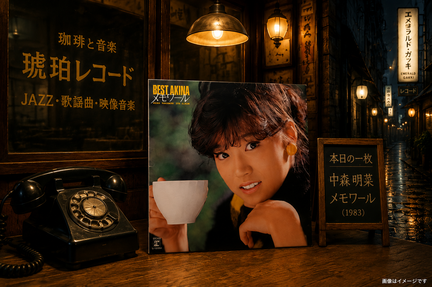 【LP】中森明菜 / BEST AKINA メモワール