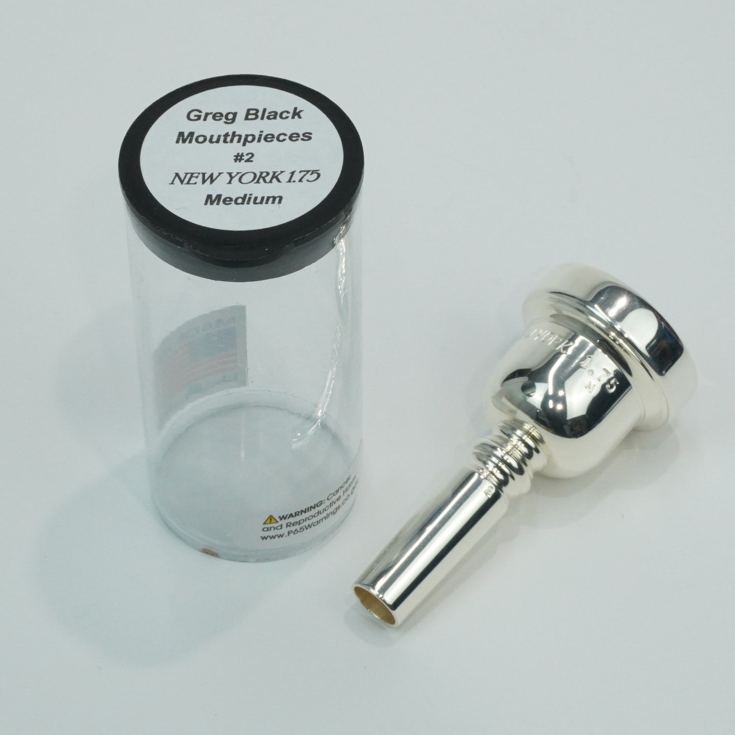 Greg Black New York 1.75 Medium SP テナートロンボーンマウスピース（太管）