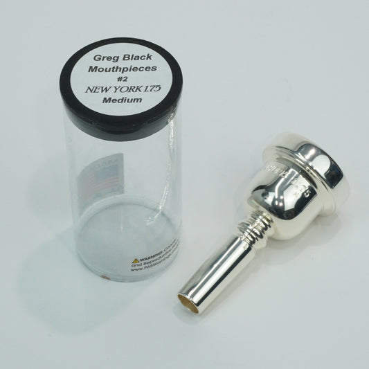 Greg Black New York 1.75 Medium SP テナートロンボーンマウスピース（太管）