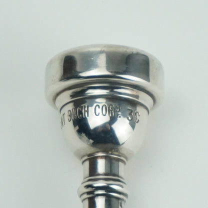 【中古品】Bach CORP. 3C SP トランペットマウスピース