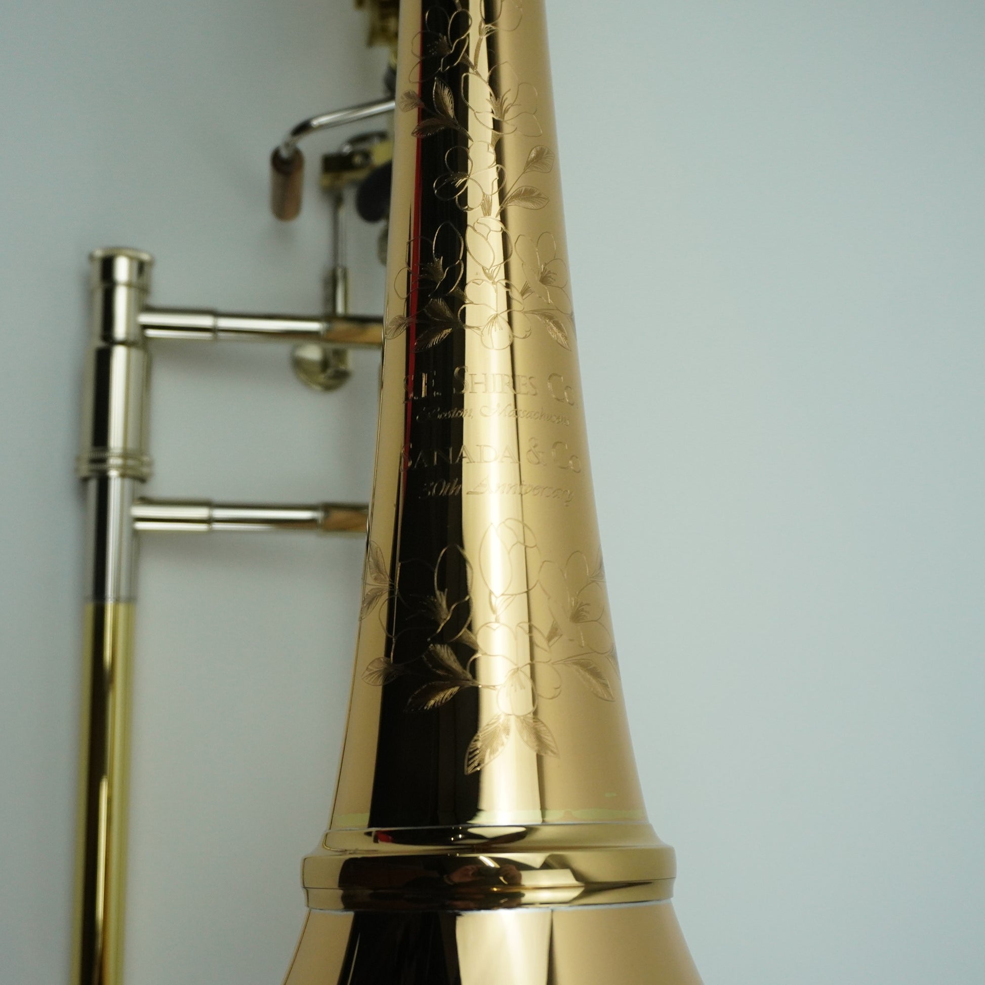 Shires Vintage Elkhart バストロンボーン 30th Aniv.限定モデル 新品 別角度