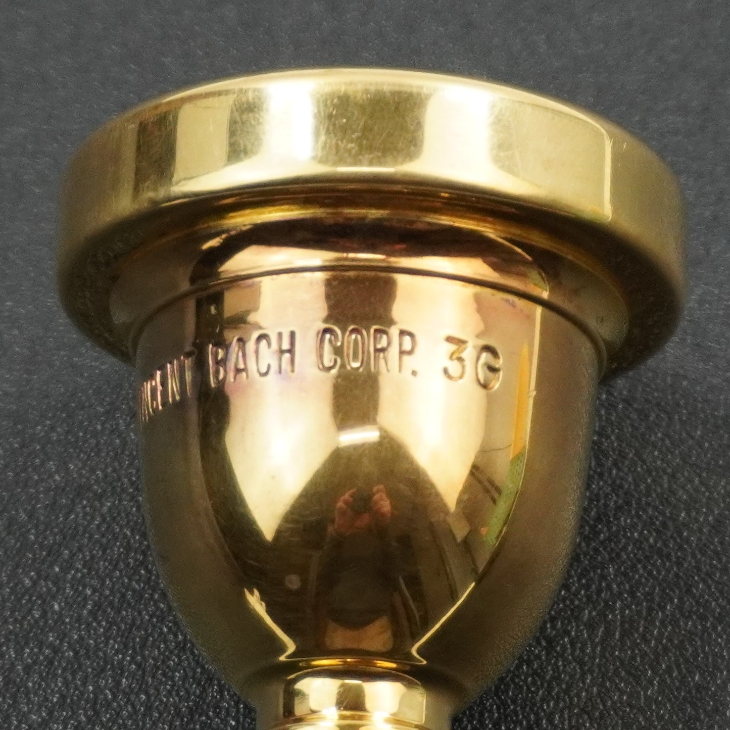 Bach corp. 3G バストロンボーン用マウスピース GP 別角度