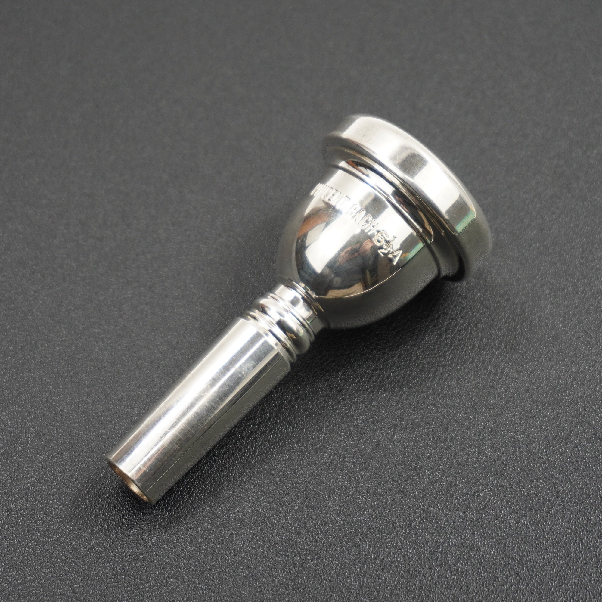 【送料無料】旧刻印Bach トロンボーンマウスピース　細管　6 1/2A 中古品】Bach 6-1/2Aテナートロンボーン用マウスピース（太管）SP