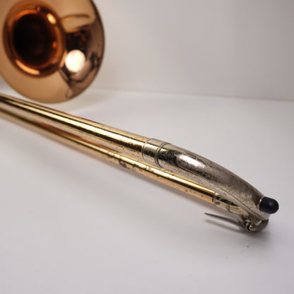【中古品】希少 エルクハート期 C.G.CONN 88H テナーバストロンボーン ローズブラスベル ヴィンテージ メンテ済 MBケース付