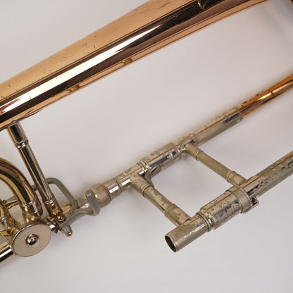 【中古品】希少 エルクハート期 C.G.CONN 88H テナーバストロンボーン ローズブラスベル ヴィンテージ メンテ済 MBケース付
