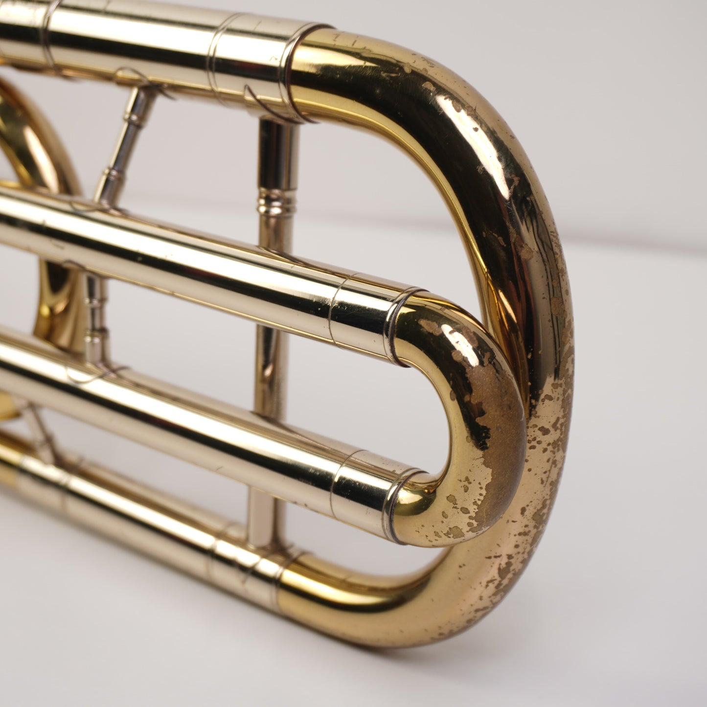 【中古品】希少 エルクハート期 C.G.CONN 88H テナーバストロンボーン ローズブラスベル ヴィンテージ メンテ済 MBケース付