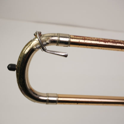 【中古品】希少 エルクハート期 C.G.CONN 88H テナーバストロンボーン ローズブラスベル ヴィンテージ メンテ済 MBケース付