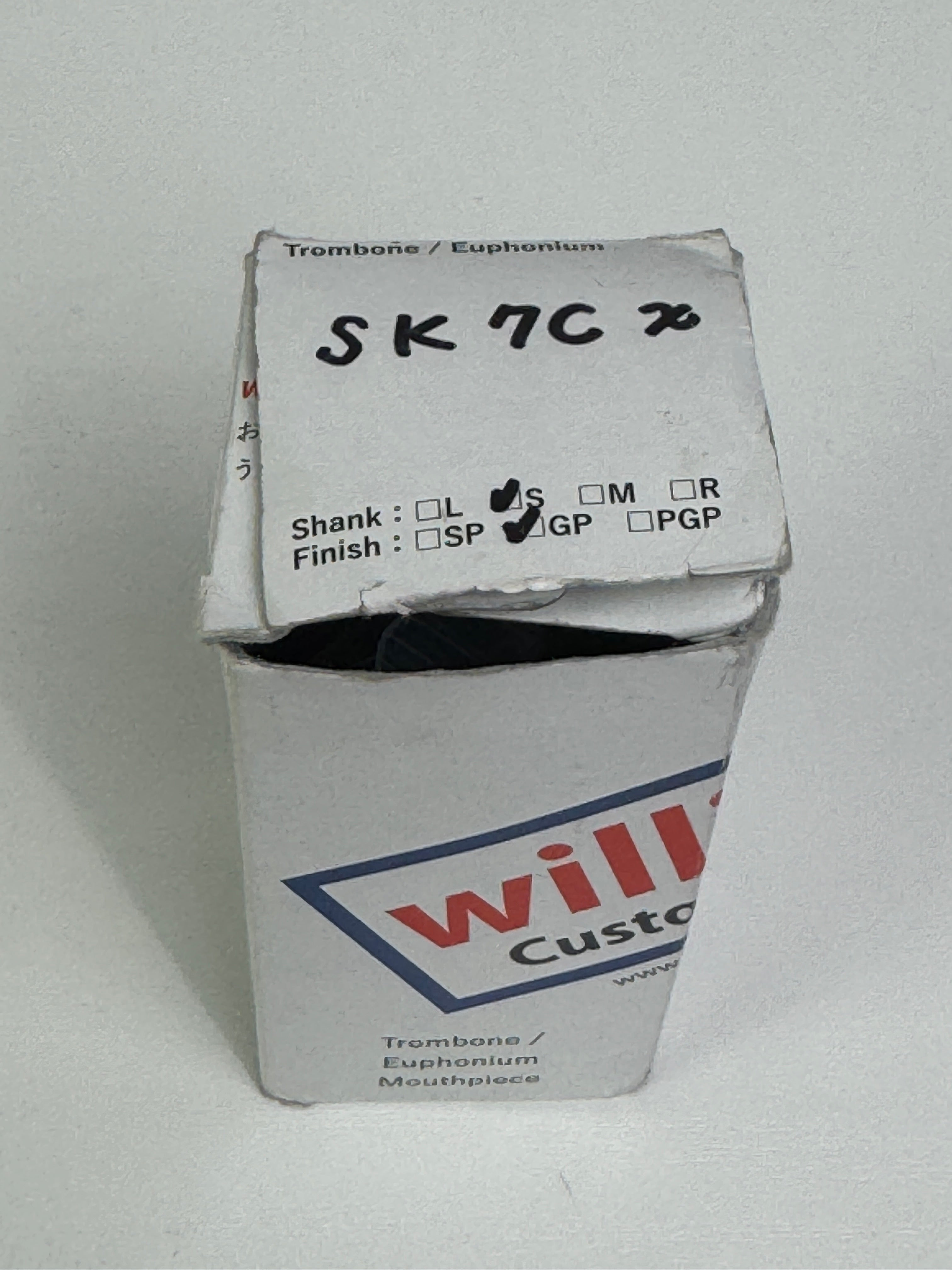 中古品】willie's SK7C x GP アルトトロンボーン用マウスピース