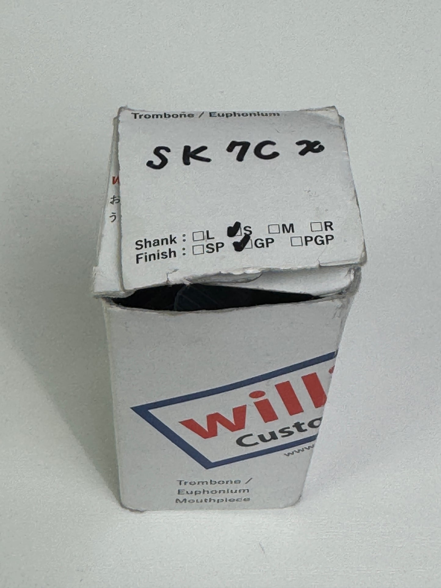 【中古品】willie's SK7C x GP アルトトロンボーン用マウスピース