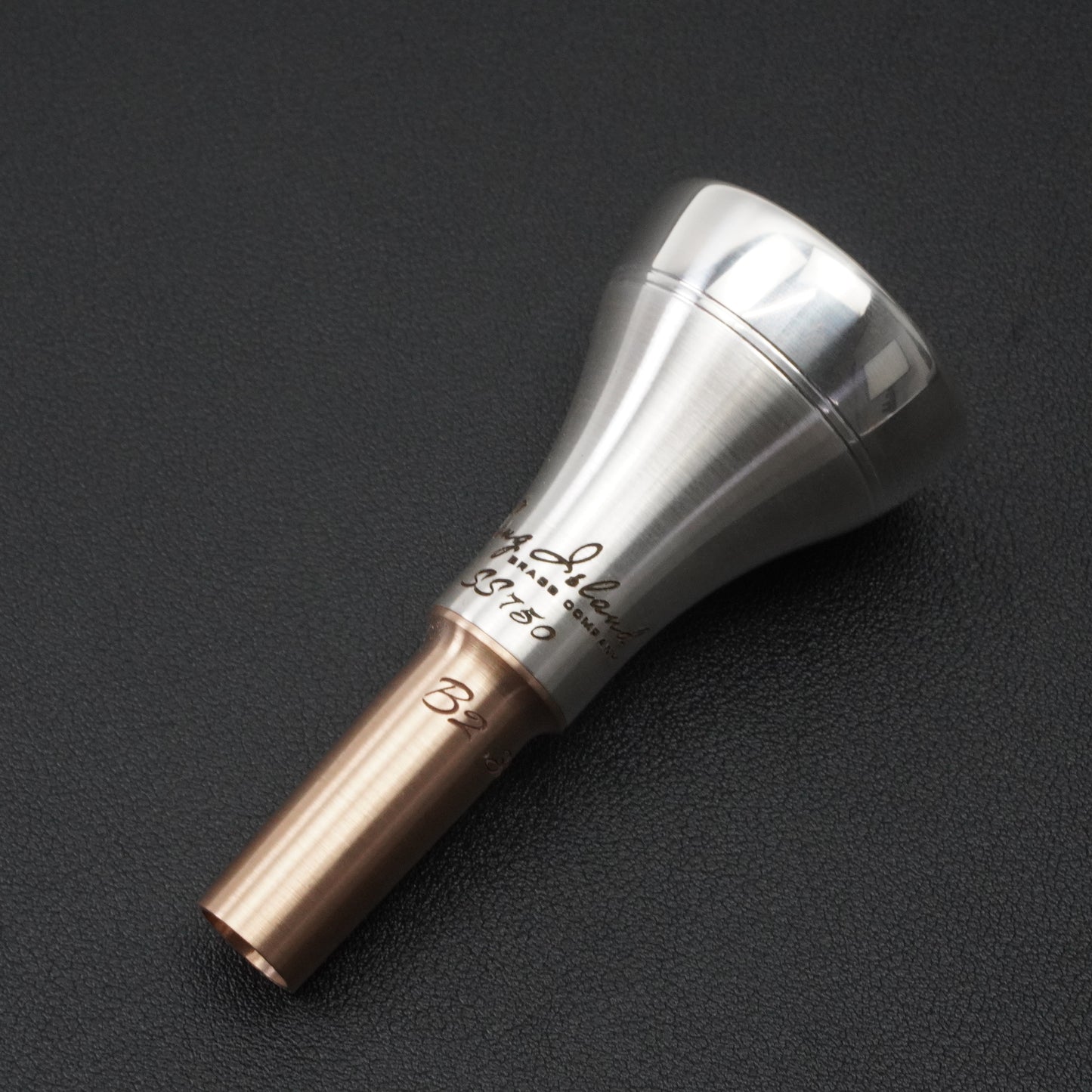Long Island Brass Symphonic バストロンボーン用マウスピース 新品 全体外観